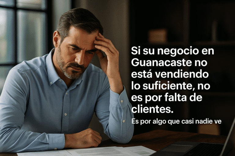Si su negocio en Guanacaste no está vendiendo lo suficiente, no es por ...